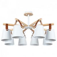 Люстра на штанге Arte Lamp Thomas A7032PL-8WH в Чебоксарах