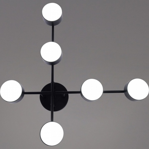 Люстра на штанге 03725-0.3-06 BK GX53 в Нижнем Новгороде фото 4