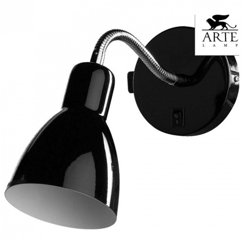 Бра Arte Lamp Dorm A1408AP-1BK в Советске фото 5