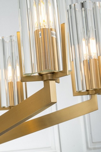 Подвесная люстра Belfast Malone 6035-6 BR CL в Нижнем Новгороде фото 6