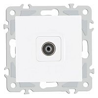 ТВ-розетка без рамки Arte Milano am-206 206.43-1.white в Нижнем Новгороде