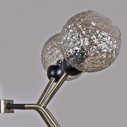 Люстра на штанге ILLUMICO  IL0268-8PSQ-79 BK AB в Нижнем Новгороде фото 3