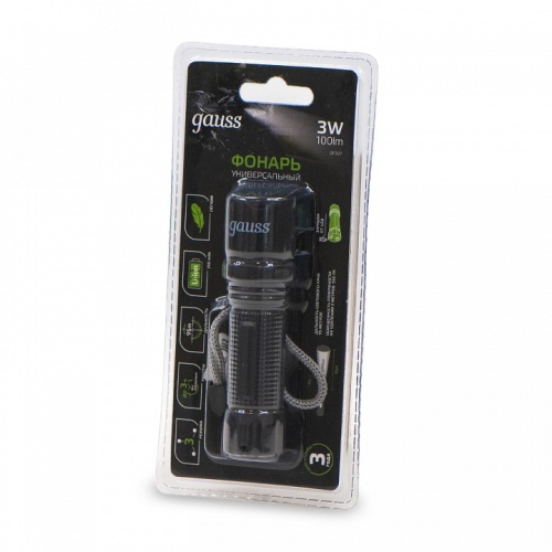 Фонарь ручной Gauss  GF207 в Нижнем Новгороде фото 4