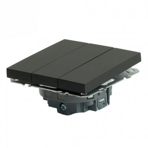 Выключатель трехклавишный без рамки Stekker Эмили 49844 в Нижнем Новгороде фото 7