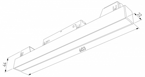 Встраиваемый светильник Elektrostandard Slim Magnetic a067374 в Нижнем Новгороде фото 2