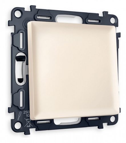 Выключатель перекрестный одноклавишный без рамки Ambrella Volt ALFA MA321030 в Нижнем Новгороде