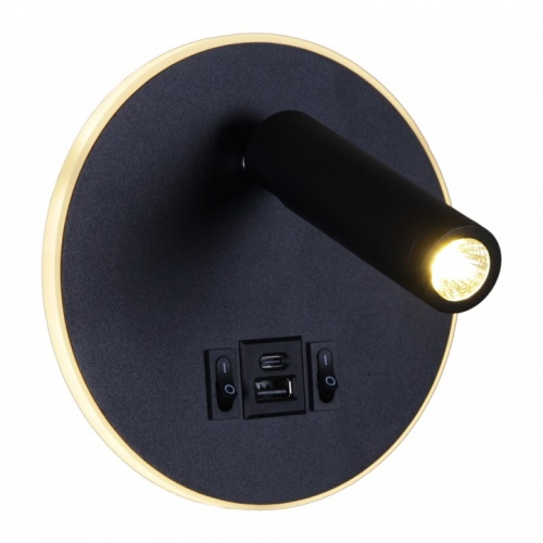 Бра 86203-9.2-001KT LED12W+USB BK в Нижнем Новгороде фото 8