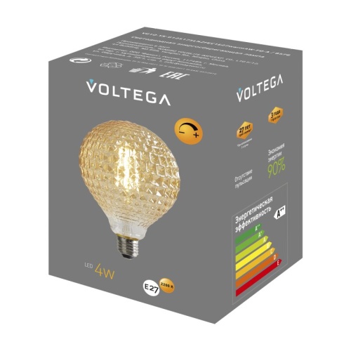 Лампа светодиодная Voltega 271 E27 4Вт 2200K 8576 в Нижнем Новгороде фото 3