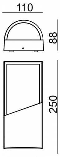 Светильник на штанге Escada 30004 30004W/01 в Кировске фото 2