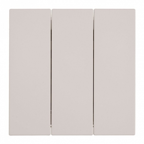 Выключатель трехклавишный без рамки Stekker Мия 50474 в Нижнем Новгороде