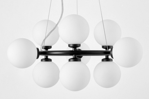 Подвесная люстра LUMINA DECO MARSIADA LDP 6033-9 BK в Нижнем Новгороде фото 4