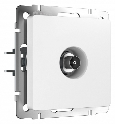 ТВ-розетка без рамки Werkel белый матовый W1183061 в Нижнем Новгороде