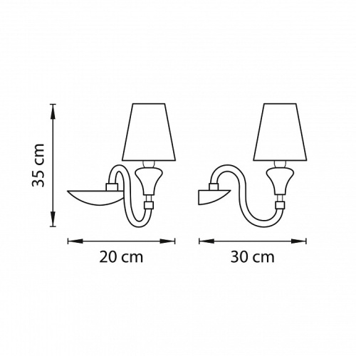 Бра Lightstar Otto 809616 в Белово фото 3