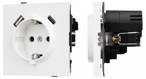 Розетка 2хUSB type A и C без рамки Arlight SCT-TENDO 054086 в Нижнем Новгороде