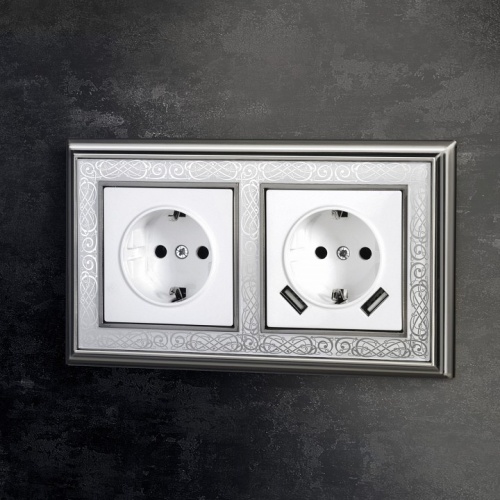 Розетка с заземлением, без рамки Werkel белый W1171301 в Нижнем Новгороде фото 2