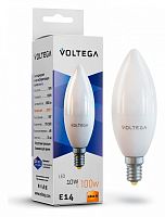 Лампа светодиодная Voltega Simple E14 10Вт 2800K 7064 в Петровом Вале