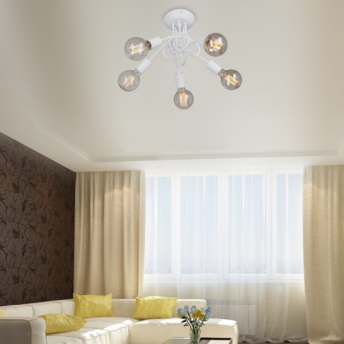 Люстра на штанге Vitaluce V3727 V3727-0/5PL в Нижнем Новгороде фото 4