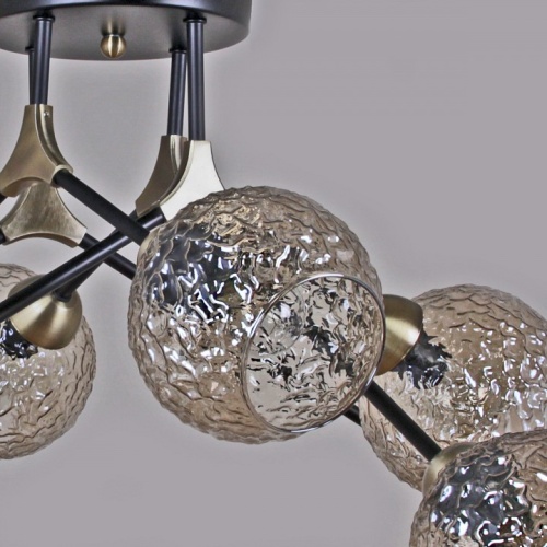 Потолочная люстра ILLUMICO  IL0264-8CSQ-79 BK AB в Нижнем Новгороде фото 3