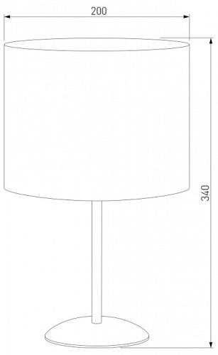 Настольная лампа декоративная TK Lighting Tercino 5278 Tercino Blue в Нижнем Новгороде фото 2