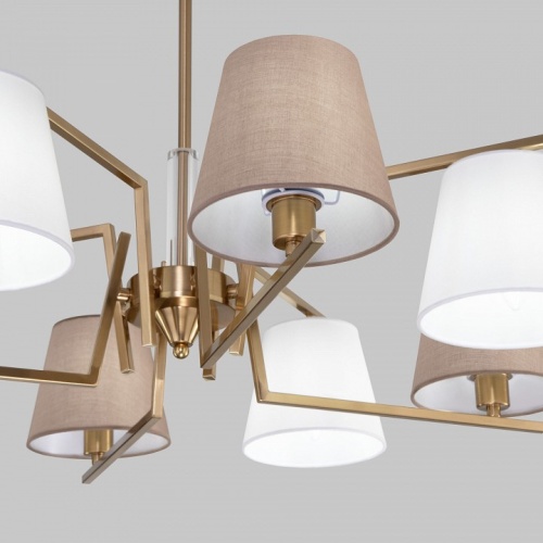 Люстра на штанге Eurosvet Ozark 60149/8 латунь в Нижнем Новгороде фото 2