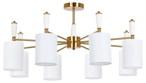 Люстра на штанге Arte Lamp WAVERLEY A4102PL-8PB в Нижнем Новгороде