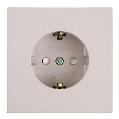 Розетка с заземлением и со шторкой Stekker Мия 50484 в Нижнем Новгороде