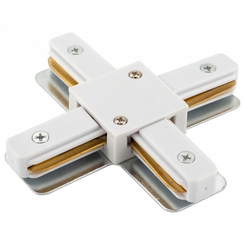 Соединитель X-образный для треков Denkirs DK Track White TR1104-WH в Нижнем Новгороде