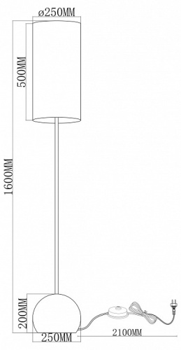 Торшер Moderli Flint V11590-1F в Нижнем Новгороде фото 2