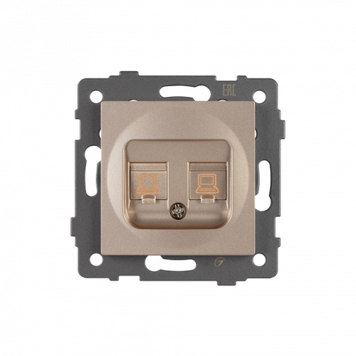 Розетка двойная RJ-12 и Ethernet RJ-45, без рамки Arlight SCT 049850 в Нижнем Новгороде фото 3