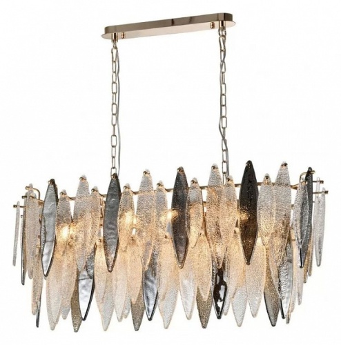 Подвесная люстра iLamp Dolce P2543-10 GD в Нижнем Новгороде фото 3