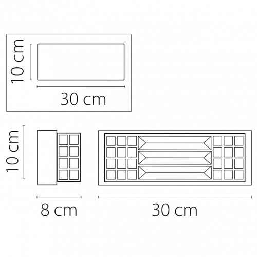 Накладной светильник Osgona Limpio 722640 в Ермолино фото 3