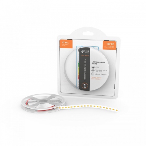 Лента светодиодная Gauss Basic BT035 в Нижнем Новгороде фото 7