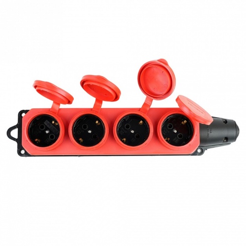 Розетка переносная разборная с заземлением и крышкой Stekker Одри 49400 в Нижнем Новгороде фото 8