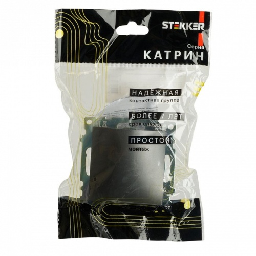 Розетка для вывод кабеля без рамки Stekker Катрин 49469 в Нижнем Новгороде фото 9