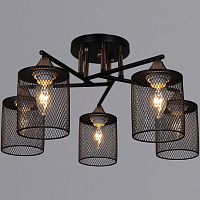 Люстра на штанге  91360-0.3-05 BK+FG в Нижнем Новгороде