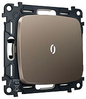 Выключатель самовозвратный одноклавишный с подсветкой, без рамки Ambrella Volt MO MO632055 в Нижнем Новгороде