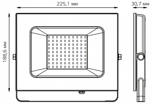 Настенно-потолочный прожектор Gauss Elementary 613100270 в Нижнем Новгороде фото 2