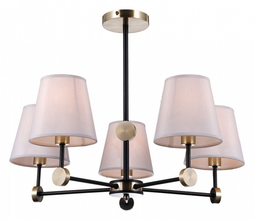 Люстра на штанге ILLUMICO CASTOR IL0394-5CSQ-24 BK AB CASTOR в Нижнем Новгороде