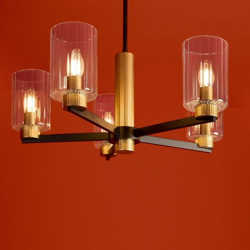 Люстра на штанге Freya Ombre FR2051CL-05BBS в Нижнем Новгороде фото 9