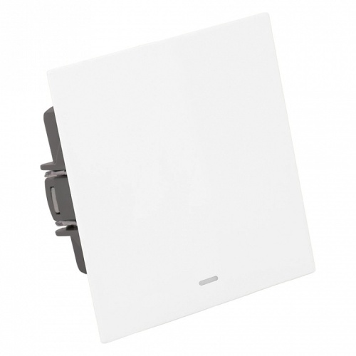 Выключатель одноклавишный с подсветкой без рамки Stekker Мия 50431 в Нижнем Новгороде фото 4