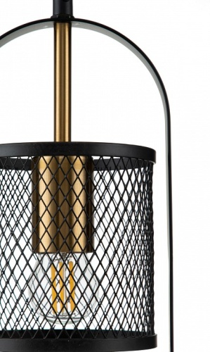 Подвесной светильник Indigo Via 10009/1P Black в Нижнем Новгороде фото 2