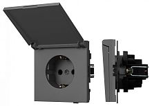 Розетка влагозащищенная с заземлением с крышкой, без рамки Arlight SCT-TENDO 054601 в Нижнем Новгороде
