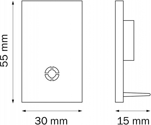 Заглушка для трека Lightstar Teta 505167 в Нижнем Новгороде фото 2