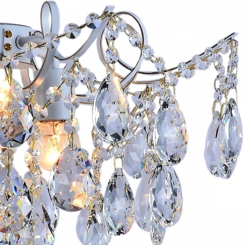 Люстра на штанге 04058-0.3-04 WH+GOLD PN в Нижнем Новгороде фото 2