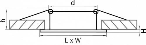 Встраиваемый светильник Lightstar Lega 16 011037 в Нижнем Новгороде фото 3