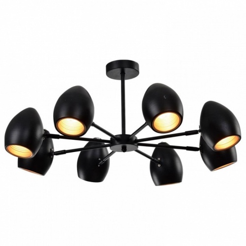 Люстра на штанге Imex UFO MD.19972-8-S-BK в Нижнем Новгороде