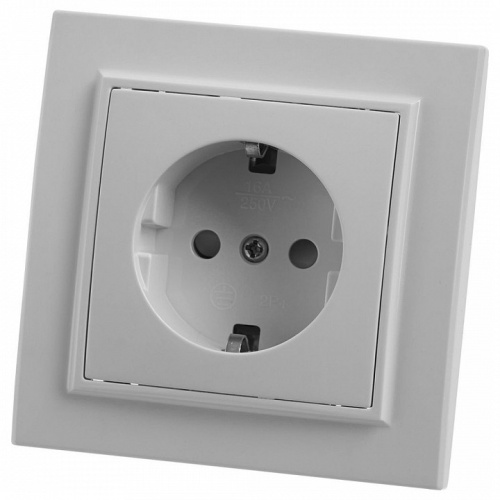 Розетка с заземлением и со шторкой Stekker Эрна 39050 в Нижнем Новгороде