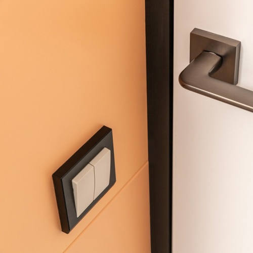 Выключатель двухклавишный без рамки Werkel слоновая кость W1120003 в Нижнем Новгороде фото 4