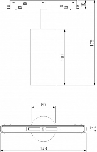 Светильник на штанге Elektrostandard Slim Magnetic a063537 в Нижнем Новгороде фото 2