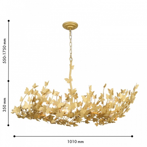 Подвесная люстра Favourite Aurelius 4735-12P в Нижнем Новгороде фото 2